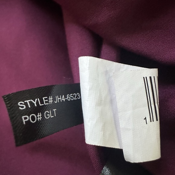 Jessica Howard Womens Dress Plus Size 16W Floral Chiffon Collared Boho Spring - Picture 10 of 12